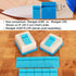 AGM Angle Wedges for Sharpening Knives, 10 to 20 degrees, Blue