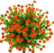 Artificial Flowers Faux Plastic Greenery Shrubs, UV Resistant Outdoor Plants for Home Kitchen Office Wedding Decor