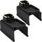 Tessco 2 Pack Couch Cup Holder, Anti Slip Recliner Table Tray for Couch Armrest, Black