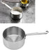 Stainless Steel Mini Sauce Pan, 350/500ML Small Sauce Cup with Long Handle for Chocolate Melting