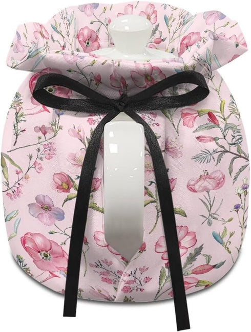 Gradient Butterfly Breakfast Kettle Cover, Pink Insulated Bag for Teapot, Easy to Clean, Perfect for Afternoon Tea