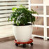 3 Packs 13" Large Plant Caddy with Wheels Rolling Plant Stands Heavy-duty Plastic Plant Roller Base Pot Movers Plant