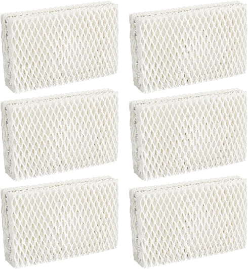 6 Pack WF813 Humidifier Filter Replacement, Upgraded Wick Filter for ReliOn RCM-832, ProCare PCWF-813, Equate EQWF813