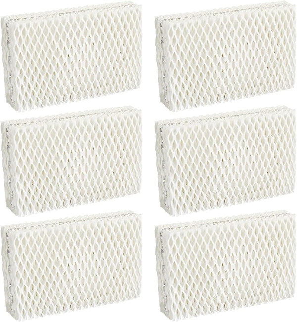 6 Pack WF813 Humidifier Filter Replacement, Upgraded Wick Filter for ReliOn RCM-832, ProCare PCWF-813, Equate EQWF813