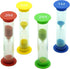 Sand Timer for Kids - Set of 4 Colorful Hour Glasses (1Min, 2Min, 3Min, 5Min) for Classroom & Home