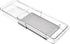 madesmart Expandable Dental Tray Drawer Organizer with Drying Stone, Clear Plastic Organizer for Toothbrush, Dental