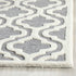 2' 3' CAM132D SAFAVIEH Cambridge Collection x Silver / Ivory Handmade Moroccan Premium Wool Accent Rug