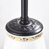 Oil Rubble Bronze Brass Bath Toilet Brush Holder Set, Wall Mounted Black Bathroom Hardware Accessories