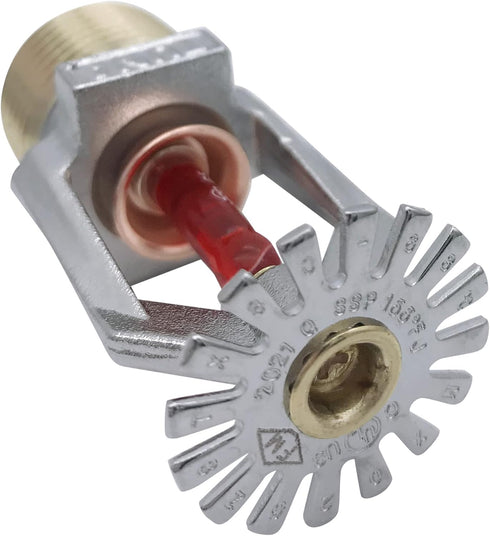 (2 Pack) 1/2 155F (68C) K=5.6 K80 FM Approved & UL/CUL Listed TUNA Fire Sprinkler Head Pendent Spray NPT Standard