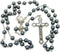 Westman Works First Holy Communion Rosary Beads with Metal Crucifix & Center