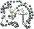 Westman Works First Holy Communion Rosary Beads with Metal Crucifix & Center