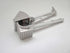 Tredoni Aluminium Big Garlic Press Masher with Head-Cleaner, Olive Pitter, Nutcracker & Meat Tenderizer
