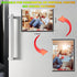 Black Magnetic Picture Frame 4X6 for Refrigerator, 30 Pack Black Photo Magnets Sleeves