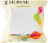 R HORSE Colorful Cereal Bowl and Spoon Set, Funny Engraved Spoon Gift Set for Salad, Soup, Ice Cream, Oatmeal, Breakfast