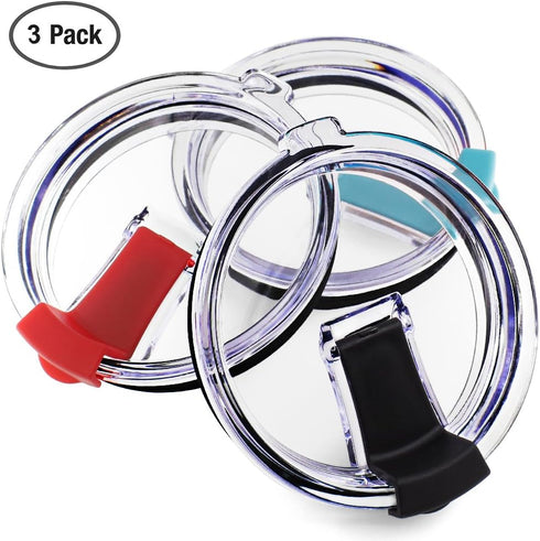 20 oz Tumbler Lids, Fits YETI Rambler, Ozark Trail, Old Style Rtic (Before 2016), SENHAI 3 Pack