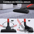 Corded Vacuum Cleaner with 17KPa Powerful Suction, 600W Motor, 4 in 1 Lightweight Handheld Stick Vacuum for Pet Hair,
