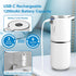 6-Level 12.8oz/380mL OHIFAST Automatic Liquid Soap Dispenser Touchless, USB Rechargeable Smart Hand Soap Dispenser