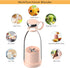 OTPEIR Personal Size Blender, Portable Battery Powered USB Blender (Pink)
