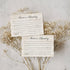 TENTADO Share A Memory Cards, 50 Rustic Wood Cards and Sign for Wedding, Birthday, Celebration of Life, Guest Book