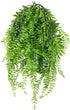 Artificial Hanging Vine - Weeping Willow Plastic Plants, Faux Ivy Garland for Indoor Outdoor Decor (4 Pcs)
