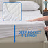BEDLORE Waterproof Mattress Protector – California King Size Noiseless Bed Pad with Deep Pocket for Home Use