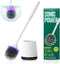 Electric Toilet Brush & Scrubber Self Cleaning Silicone Toilet Bowl Brush with