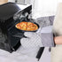 Oven Mitts and Pot Holders Set, 6pcs Thick Cotton Gloves High Heat Resistant with Non-Slip Surface