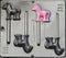 Horse Lollipop Chocolate Candy Mold, Western My Little Pony 3307