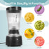 La Reveuse Personal Size Blender, 250 Watts for Shakes, Smoothies, with 15 oz Portable To Go Cup, BPA-Free