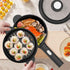 Dezin Electric Cooker - 2L Non-Stick Sauté Pan for Rapid Noodles, Mini Pot for Steak, Egg, and Soup