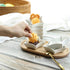 Set of 4 Star Shaped Ceramic Sauce Dishes, Multipurpose Appetizer Plates, Sushi Dipping Bowls