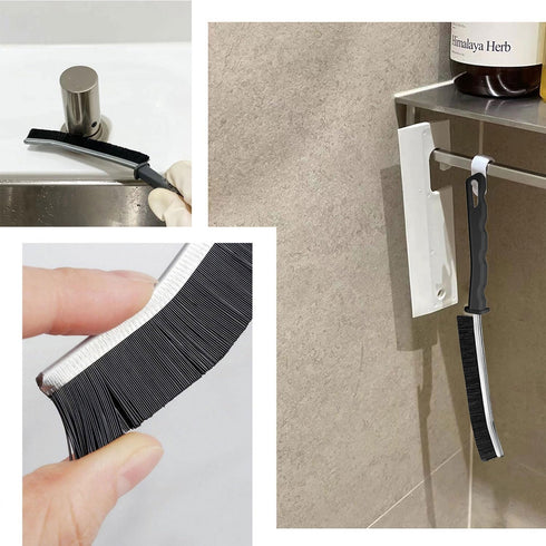 Gap Cleaning Brush Set, 5 Pcs Multifunctional Brushes for Dead Corners of Bathroom Kitchen Tiles and Window Slots