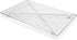 Fox Run Iron/Chrome Rectangular Cooling Rack, 18-Inch x 12.5-Inch, Metallic