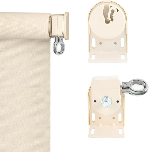 Sunshade Replacement Accessories, Metal Ring Installation Bracket, Universal for Coolaroo Roller Blinds, Beige