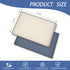Under Sink Mat for Kitchen Waterproof, 34" x 22" Silicone Mat for Shelf Liner Organizer, Cabinet Sink Protector in Black