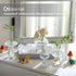 5 Glasseam Mushroom Propagation Stations for Plants: Iridescent Propagation Vase of Glass Hydroponic Jars for Home Room