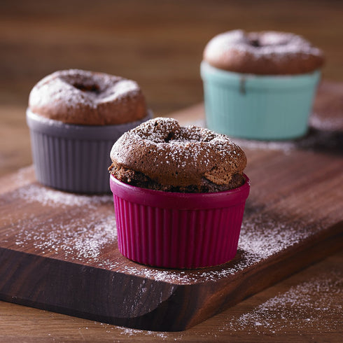 Trudeau Baking Ramekins Set of 4 in Assorted Colors