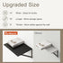 12 Inch Set 2, 16" 12" 12 Fun Memories Deep Floating Shelves for Wall, Deep Black Floating Shelves of W x D Wall Shelf