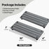 Razborci 2 Pack Counter 10" 4" Fast Drying Water Absorbing Diatomite Stone Mat Tray for Kitchen & Bathroom - Instant