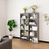 MOYIPIN 10-Grid Bookshelves, Assembled Storage Rack, Bedroom Living Room Vertical Cabinet Bookshelf, Double Row