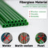 17inch &11inch 16Pcs 20 Plant Stakes SupKing Adjustable Length Plant Support Stake Orchid Stick with Clips for Indoor