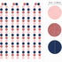Navy-Blue Pink Rose-Gold Gender-Reveal Decorations, 52FT Party Streamers Garland Backdrop Banner Decor for Baby Shower,