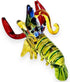 2" ChangThai Design Tiny Green Red Blue Shrimp Prawn Lobster - Miniature Hand Blown Glass Sea Animal Fish Marine