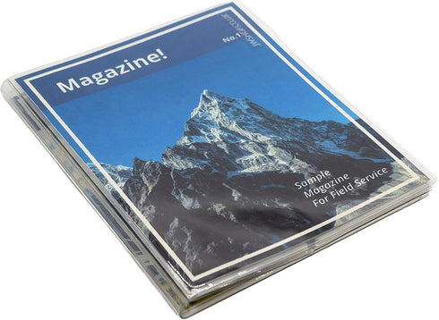 ASVP Shop JW Field Service Vinyl Magazine and Tract Organizer Holder Supplies