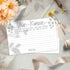 m&h invites Time Capsule Message Cards - 50 Count for Baby Shower or 1st Birthday Game Activity