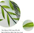 Green Sheer Curtains 108 Inches Long - Vine Leaf Patterned Curtains, 2 Panels for Living Room, Bedroom
