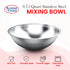 Alpine Cuisine 0.75-Quart Stainless Steel Kitchen Mixing Bowls, Salad Bowls Heavy Duty Deeper Edge, Dishwasher Safe Storage Bowls, Premium Polished Mirror Prep Bowls for Cooking & Serving by Alpine Cuisine
