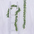 Lvydec 2 Pack Artificial Eucalyptus Garland, 5.5 Feet/Strand Fake Greenery for Wedding Decor