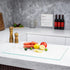 Tempered Glass cutting Board 12x16- Durable Shatterproof, Heat-resistant, Scratch-proof - Dishwasher Safe (16x12 inches)