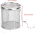 AUNMAS Stainless Steel Tea Ball Strainer, 4.7 Inch Infusion Basket for Loose Leaf Tea and Soup Seasonings